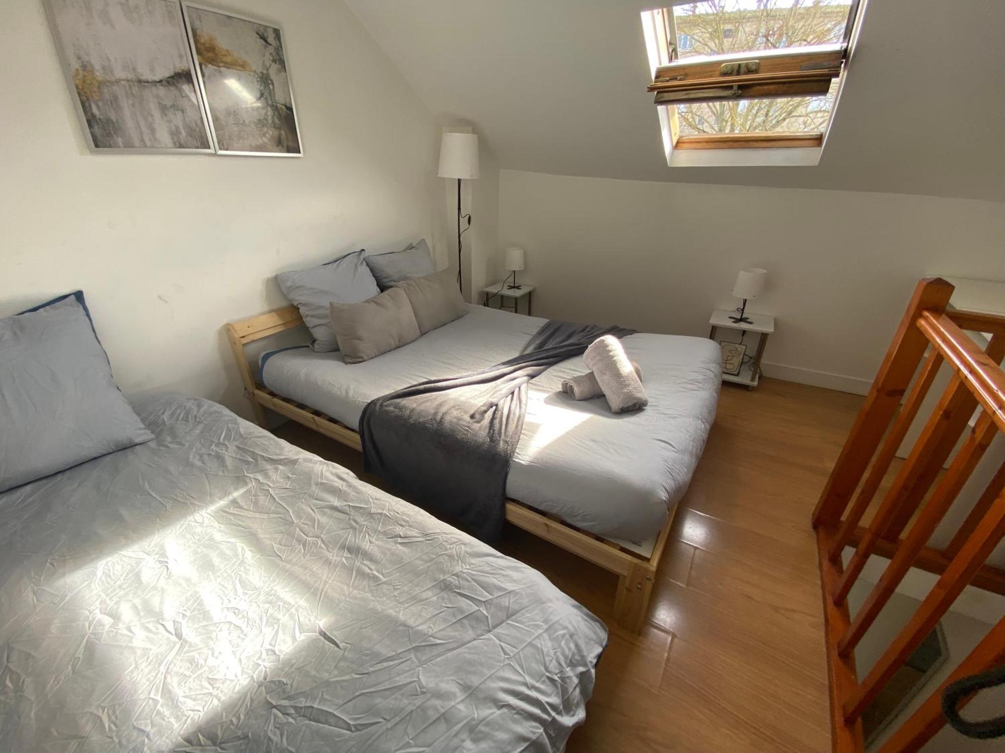 Duplex Minimaliste - 30 Min De Paris *